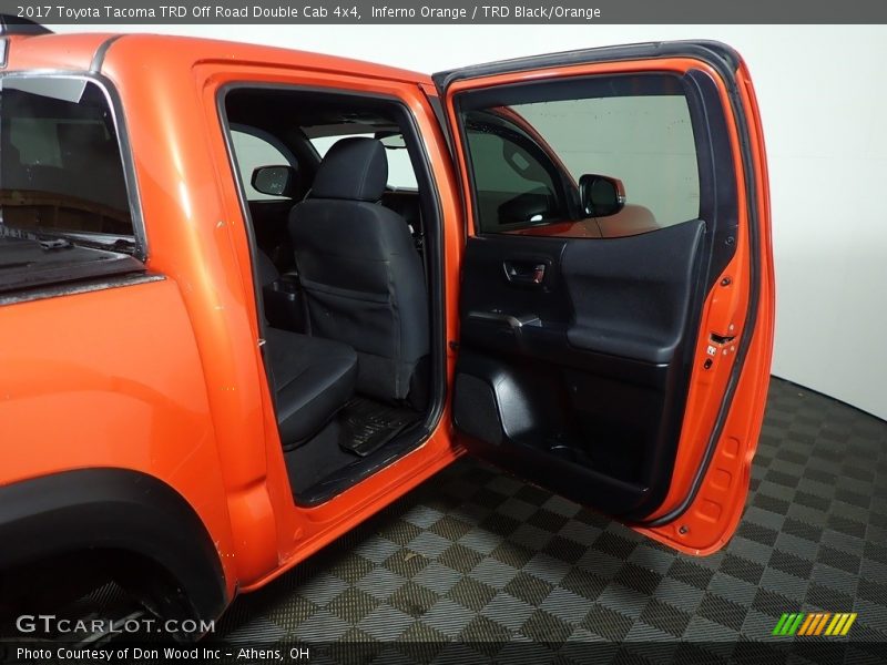 Inferno Orange / TRD Black/Orange 2017 Toyota Tacoma TRD Off Road Double Cab 4x4
