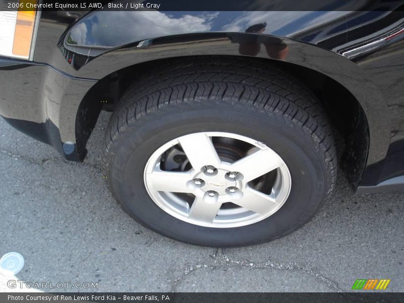 Black / Light Gray 2006 Chevrolet Equinox LS AWD