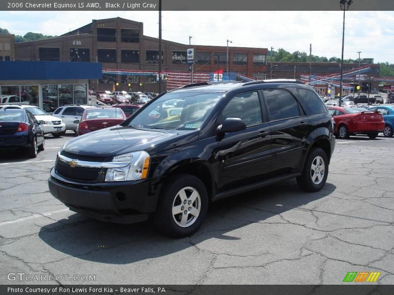Black / Light Gray 2006 Chevrolet Equinox LS AWD
