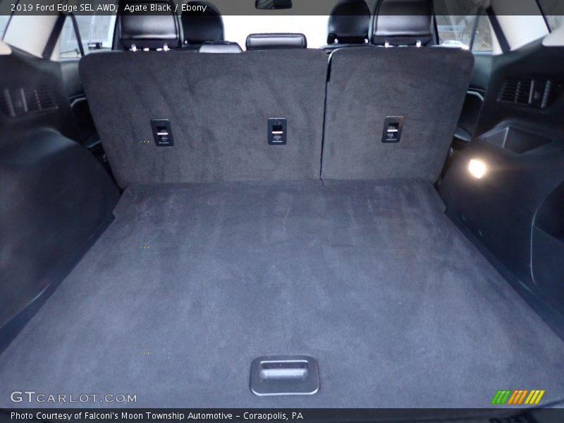 Agate Black / Ebony 2019 Ford Edge SEL AWD