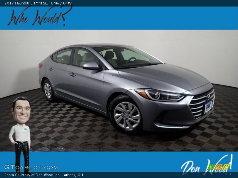 Gray / Gray 2017 Hyundai Elantra SE