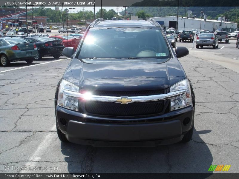 Black / Light Gray 2006 Chevrolet Equinox LS AWD