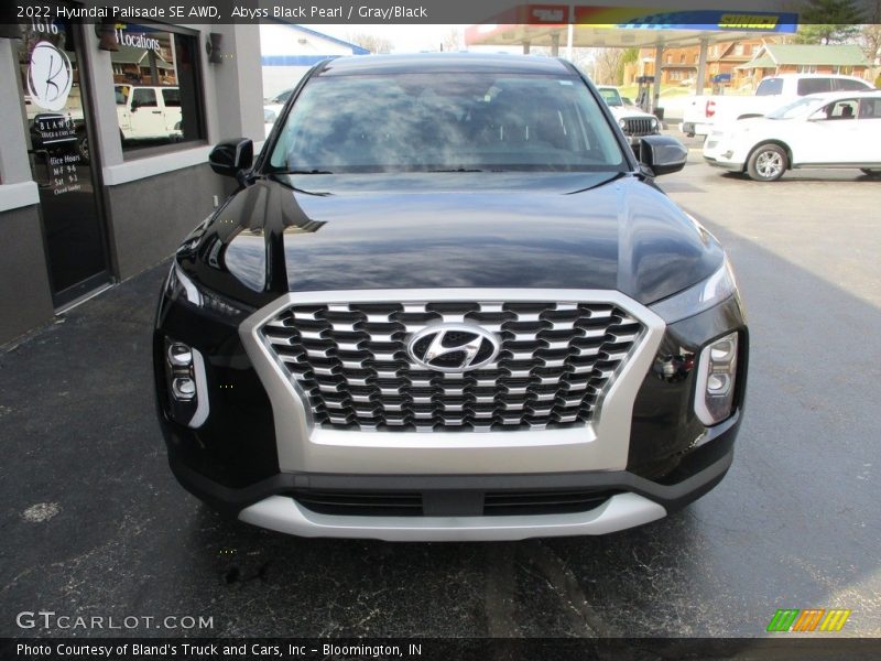 Abyss Black Pearl / Gray/Black 2022 Hyundai Palisade SE AWD