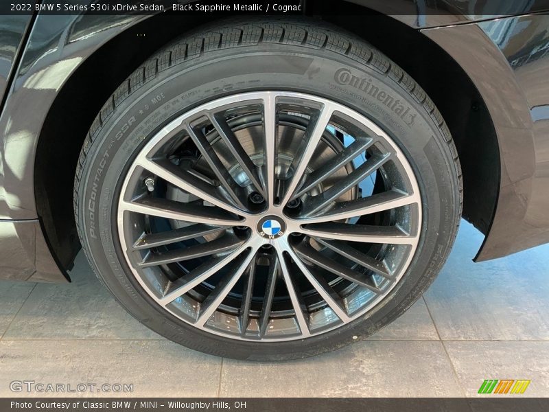 Black Sapphire Metallic / Cognac 2022 BMW 5 Series 530i xDrive Sedan