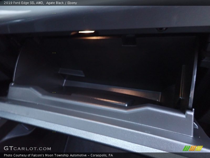 Agate Black / Ebony 2019 Ford Edge SEL AWD