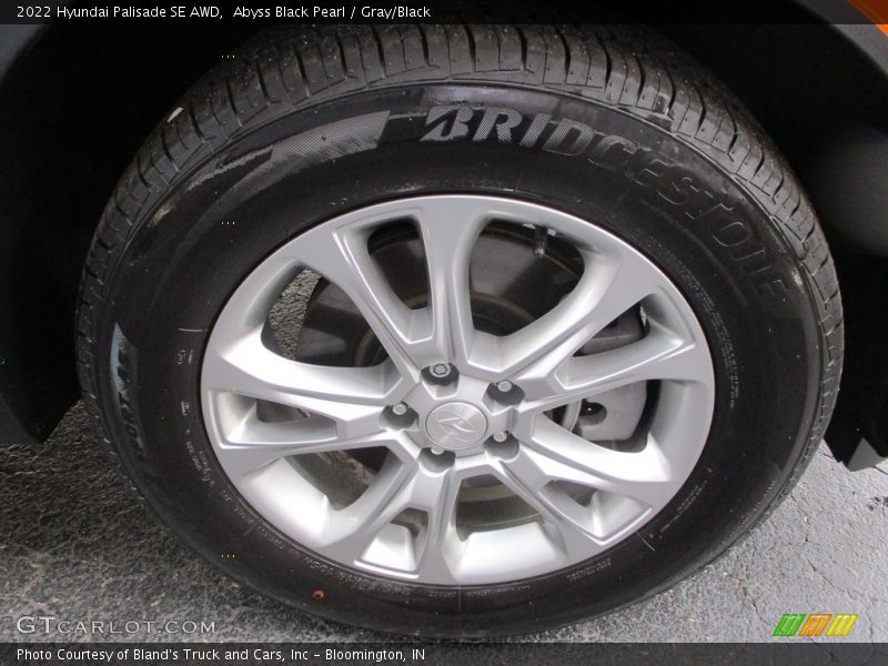 Abyss Black Pearl / Gray/Black 2022 Hyundai Palisade SE AWD