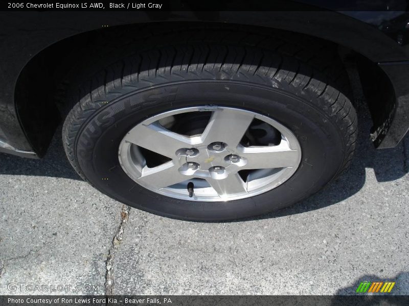 Black / Light Gray 2006 Chevrolet Equinox LS AWD
