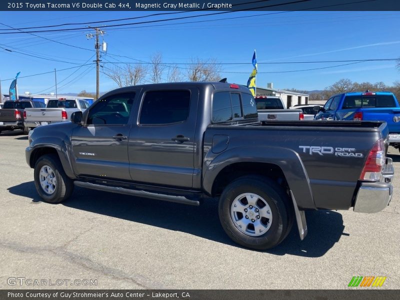 Magnetic Gray Metallic / Graphite 2015 Toyota Tacoma V6 Double Cab 4x4