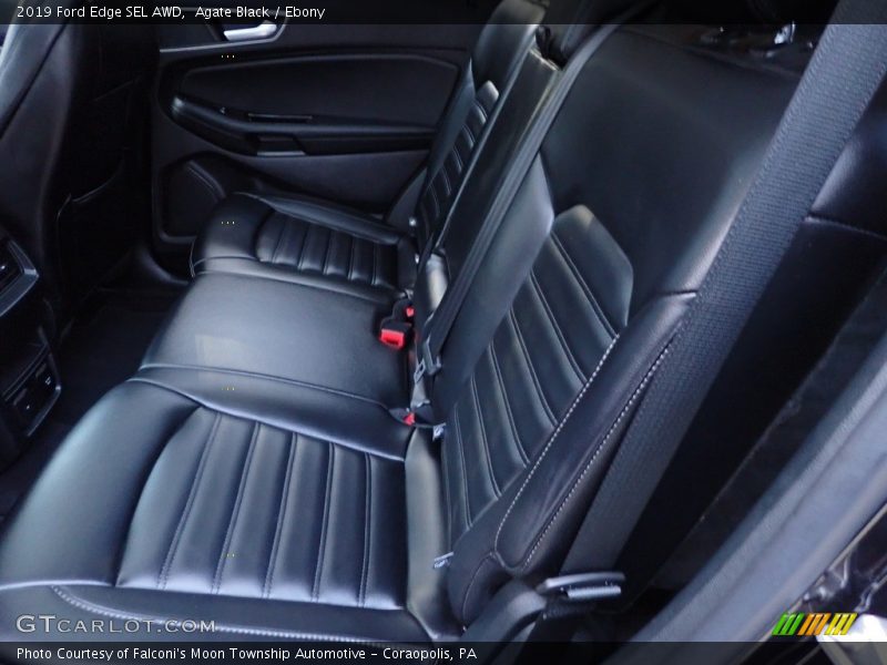 Agate Black / Ebony 2019 Ford Edge SEL AWD