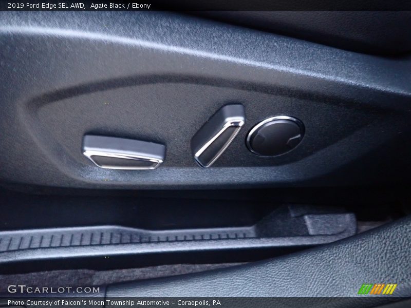 Agate Black / Ebony 2019 Ford Edge SEL AWD
