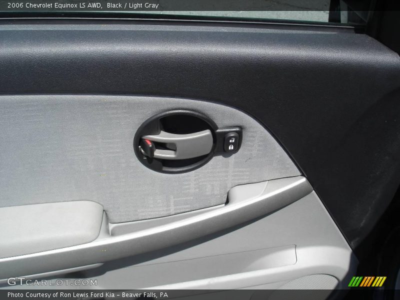 Black / Light Gray 2006 Chevrolet Equinox LS AWD