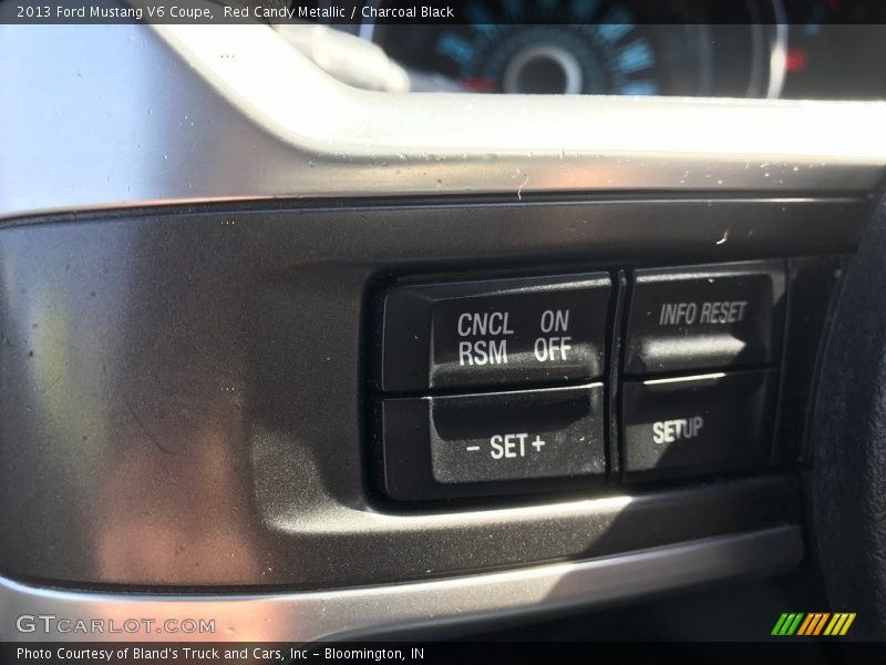 Red Candy Metallic / Charcoal Black 2013 Ford Mustang V6 Coupe
