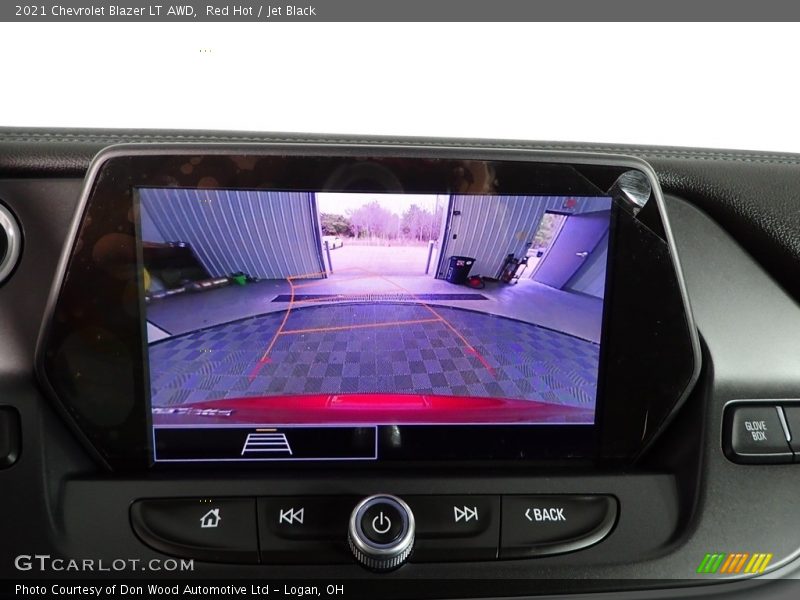 Red Hot / Jet Black 2021 Chevrolet Blazer LT AWD