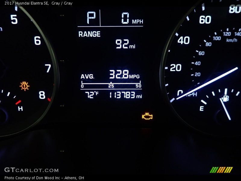Gray / Gray 2017 Hyundai Elantra SE