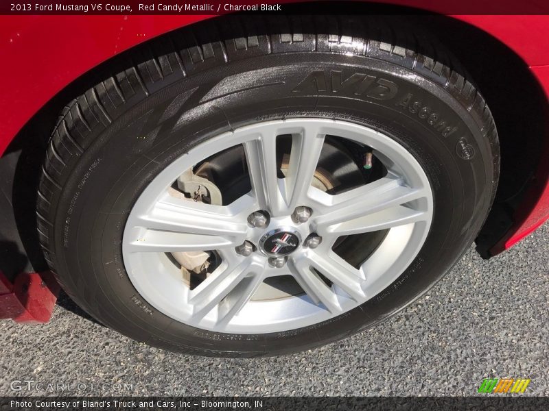 Red Candy Metallic / Charcoal Black 2013 Ford Mustang V6 Coupe