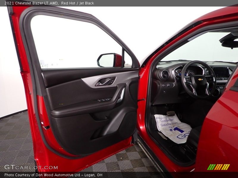 Red Hot / Jet Black 2021 Chevrolet Blazer LT AWD