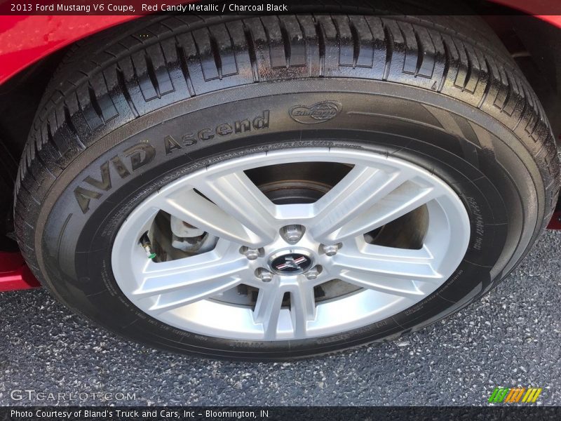 Red Candy Metallic / Charcoal Black 2013 Ford Mustang V6 Coupe