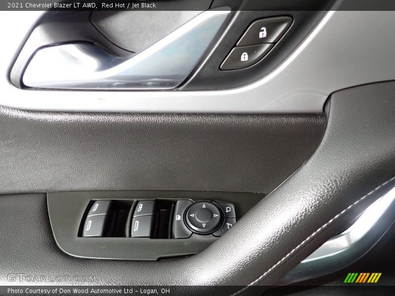 Red Hot / Jet Black 2021 Chevrolet Blazer LT AWD