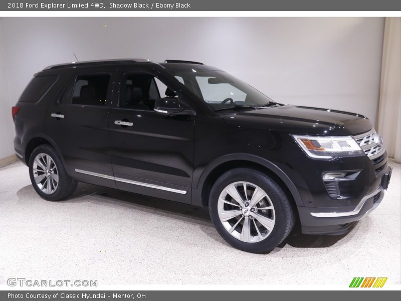 Shadow Black / Ebony Black 2018 Ford Explorer Limited 4WD