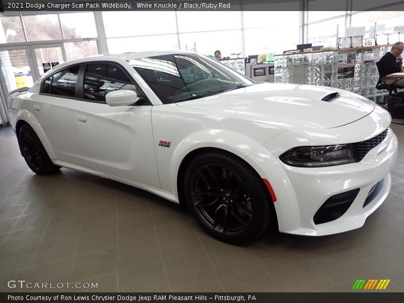 Front 3/4 View of 2021 Charger Scat Pack Widebody