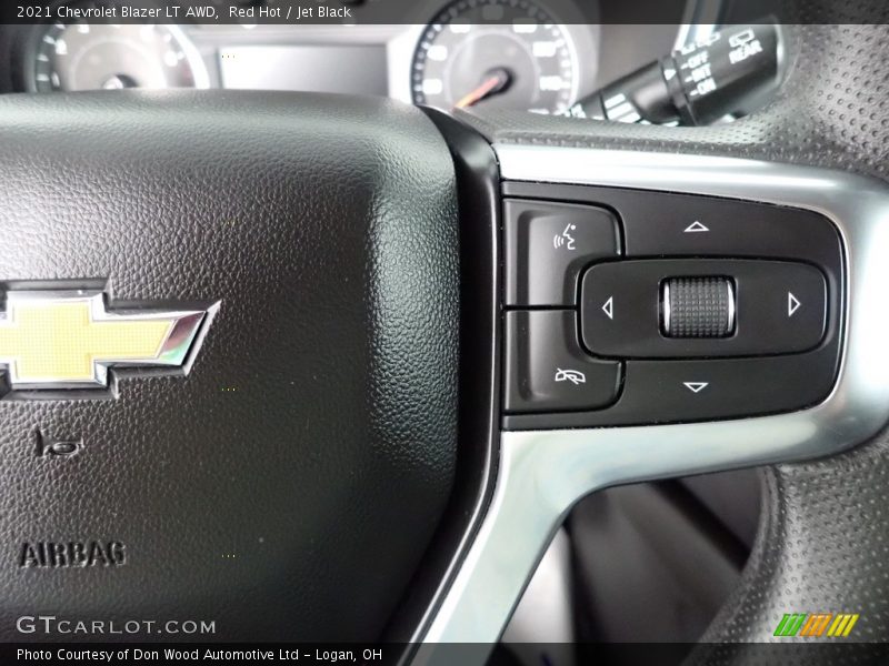 Red Hot / Jet Black 2021 Chevrolet Blazer LT AWD