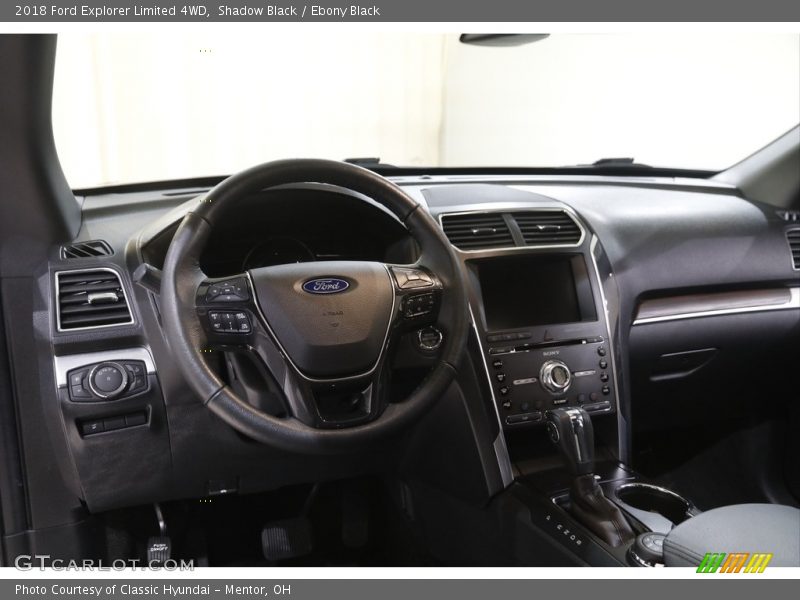 Shadow Black / Ebony Black 2018 Ford Explorer Limited 4WD