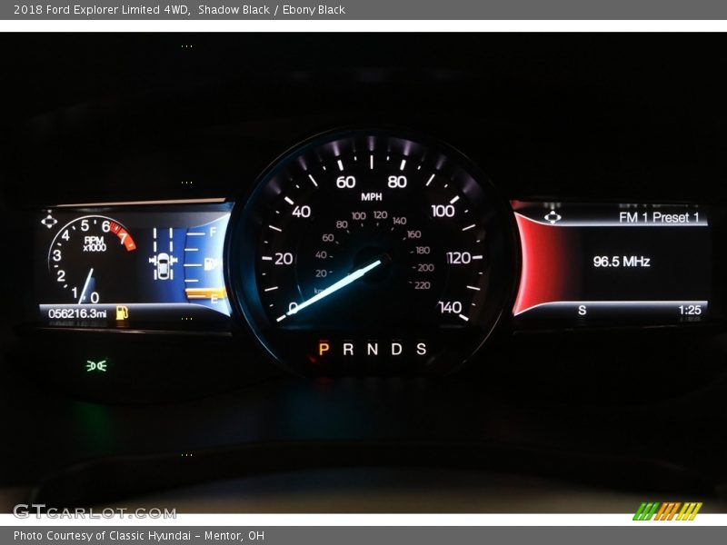 Shadow Black / Ebony Black 2018 Ford Explorer Limited 4WD
