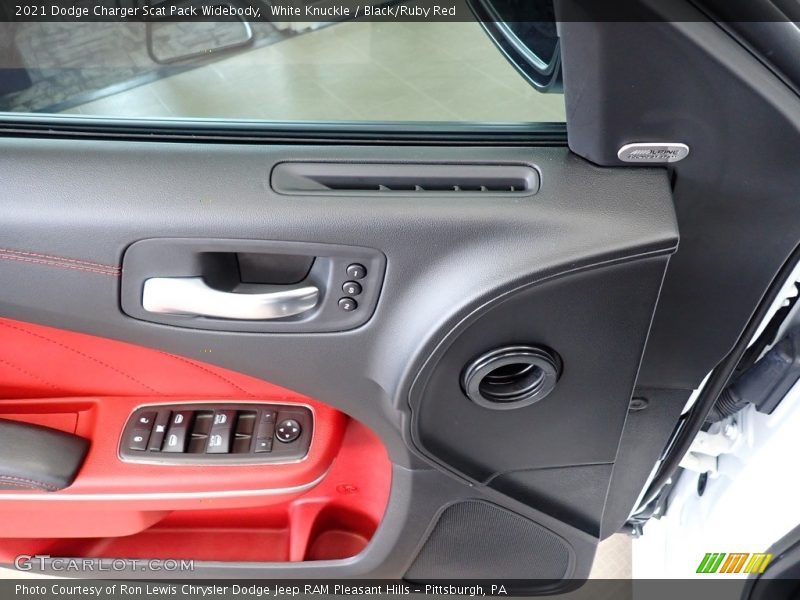 Door Panel of 2021 Charger Scat Pack Widebody