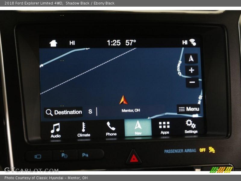 Shadow Black / Ebony Black 2018 Ford Explorer Limited 4WD