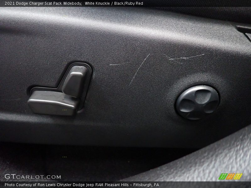 White Knuckle / Black/Ruby Red 2021 Dodge Charger Scat Pack Widebody