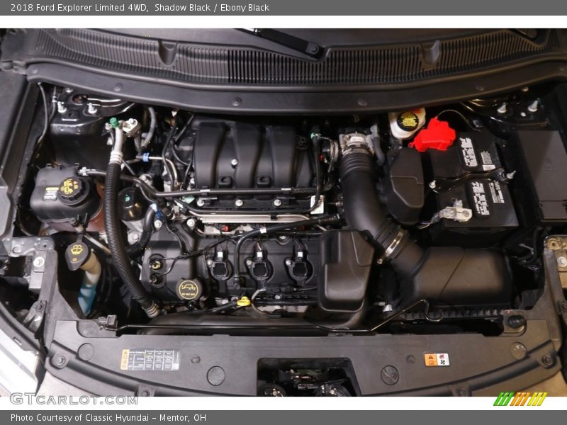 Shadow Black / Ebony Black 2018 Ford Explorer Limited 4WD