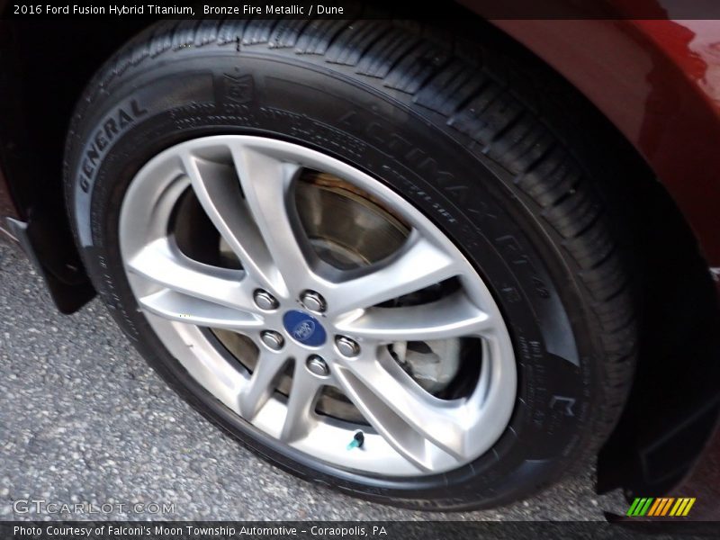  2016 Fusion Hybrid Titanium Wheel