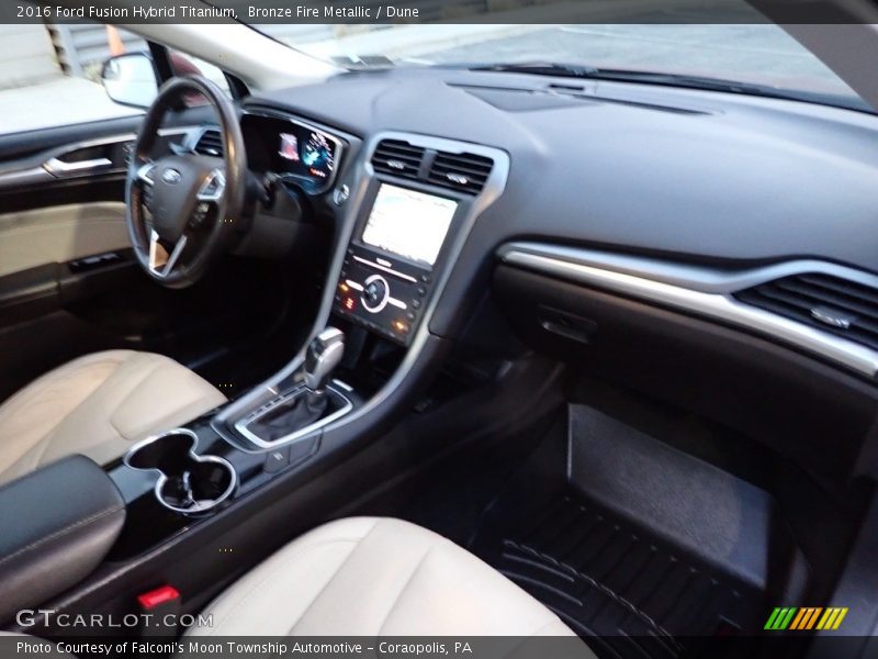 Dashboard of 2016 Fusion Hybrid Titanium