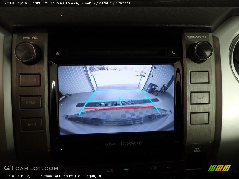 Silver Sky Metallic / Graphite 2018 Toyota Tundra SR5 Double Cab 4x4