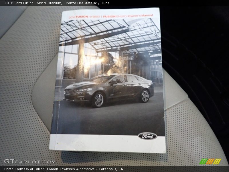 Books/Manuals of 2016 Fusion Hybrid Titanium