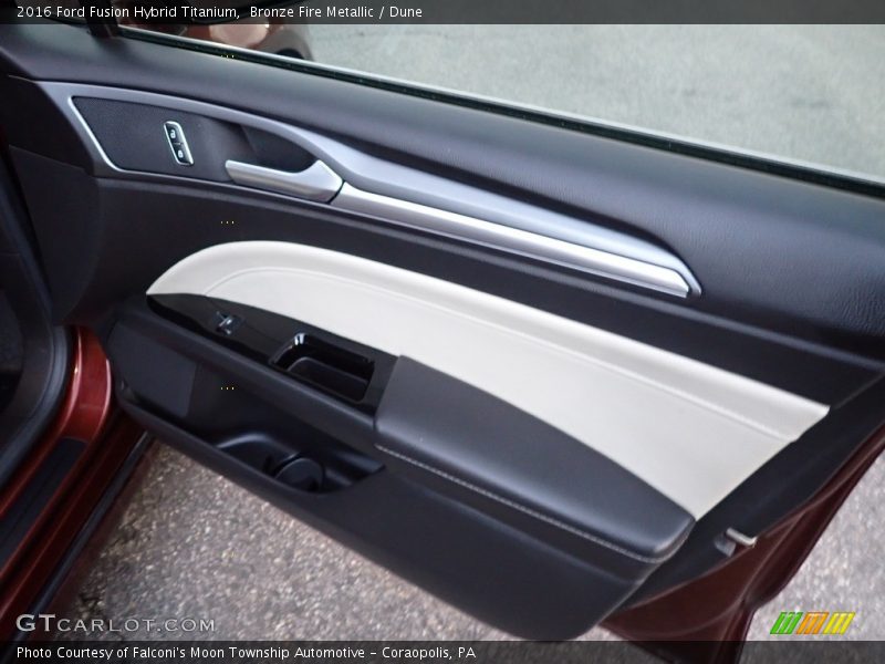 Door Panel of 2016 Fusion Hybrid Titanium