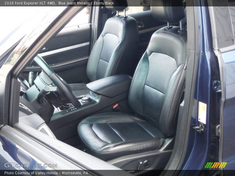 Front Seat of 2016 Explorer XLT 4WD