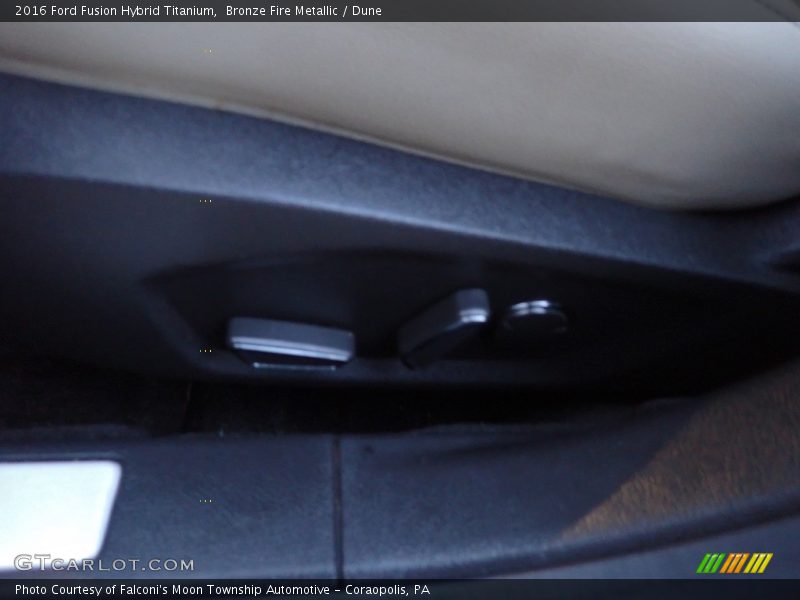 Bronze Fire Metallic / Dune 2016 Ford Fusion Hybrid Titanium