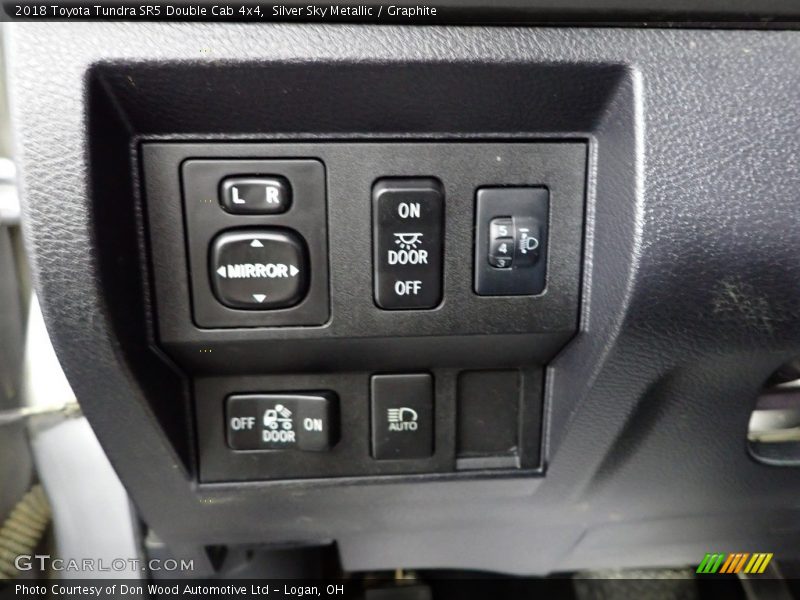 Silver Sky Metallic / Graphite 2018 Toyota Tundra SR5 Double Cab 4x4
