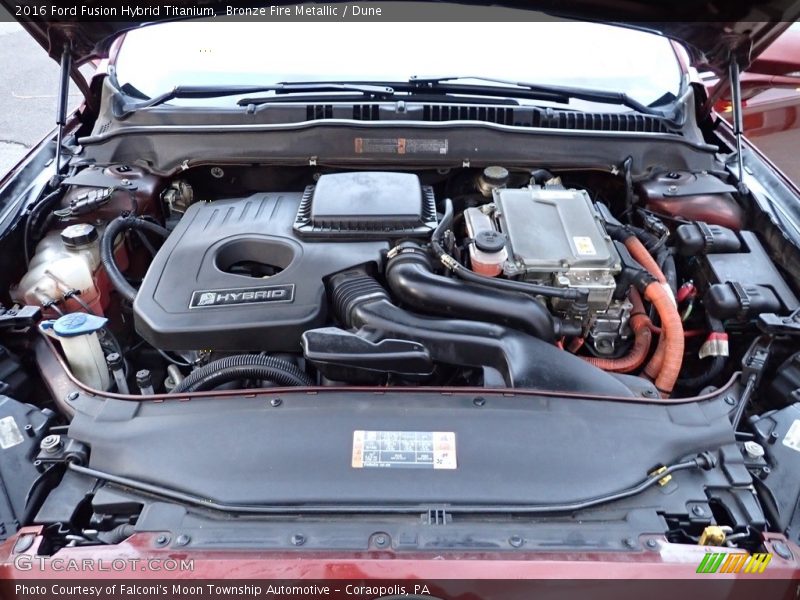  2016 Fusion Hybrid Titanium Engine - 2.0 Liter Atkinson-Cycle DOHC 16-Valve 4 Cylinder Gasoline/Electric Hybrid