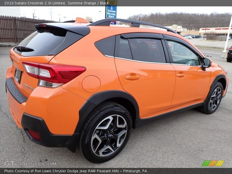 Sunshine Orange / Black 2019 Subaru Crosstrek 2.0i Limited