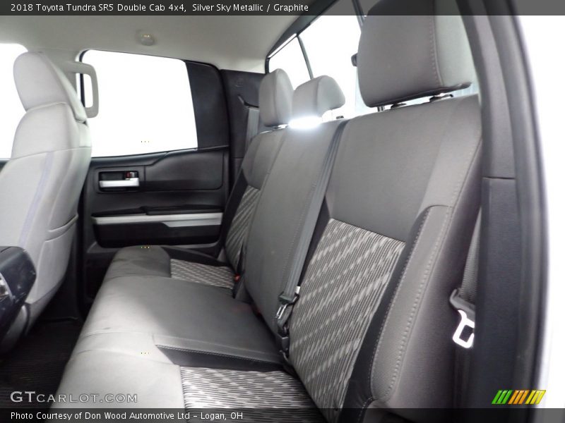 Silver Sky Metallic / Graphite 2018 Toyota Tundra SR5 Double Cab 4x4