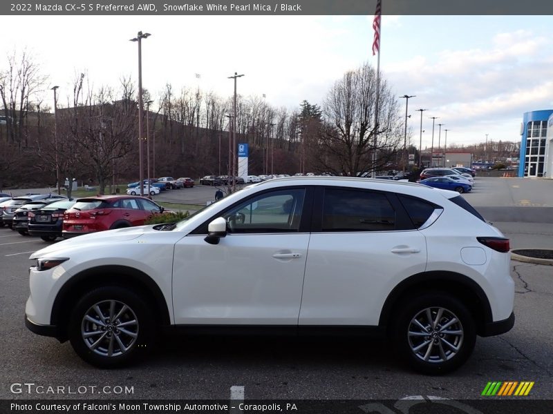  2022 CX-5 S Preferred AWD Snowflake White Pearl Mica