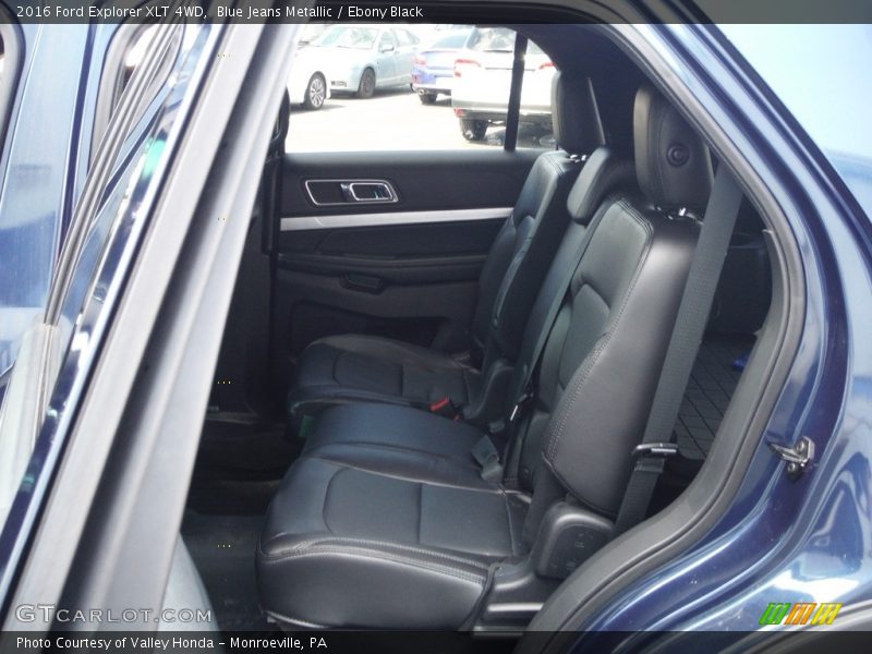 Rear Seat of 2016 Explorer XLT 4WD