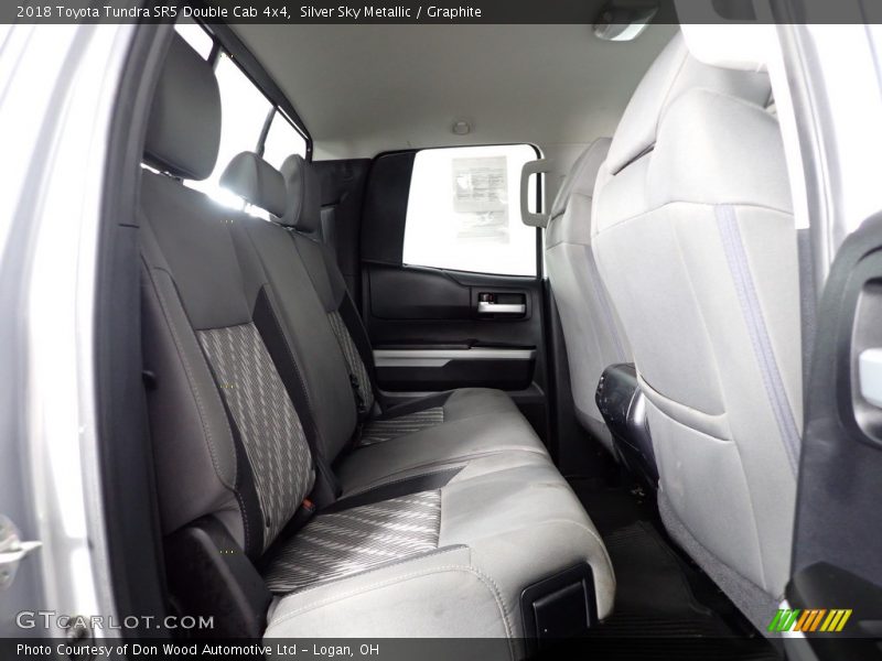 Silver Sky Metallic / Graphite 2018 Toyota Tundra SR5 Double Cab 4x4