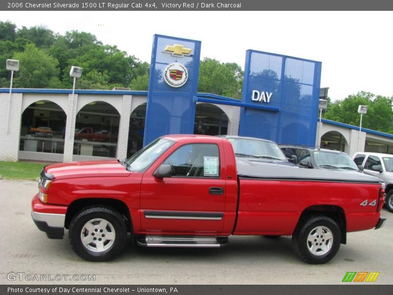 Victory Red / Dark Charcoal 2006 Chevrolet Silverado 1500 LT Regular Cab 4x4