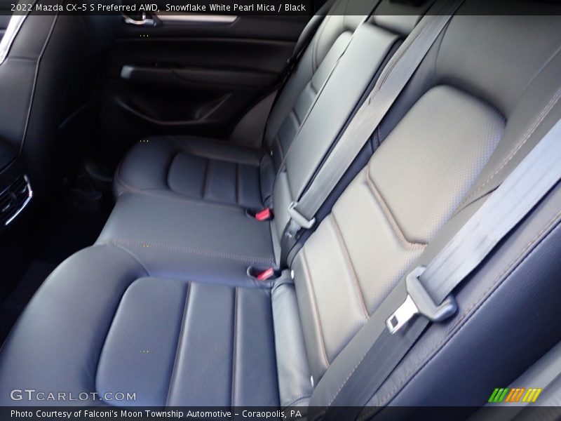 Rear Seat of 2022 CX-5 S Preferred AWD
