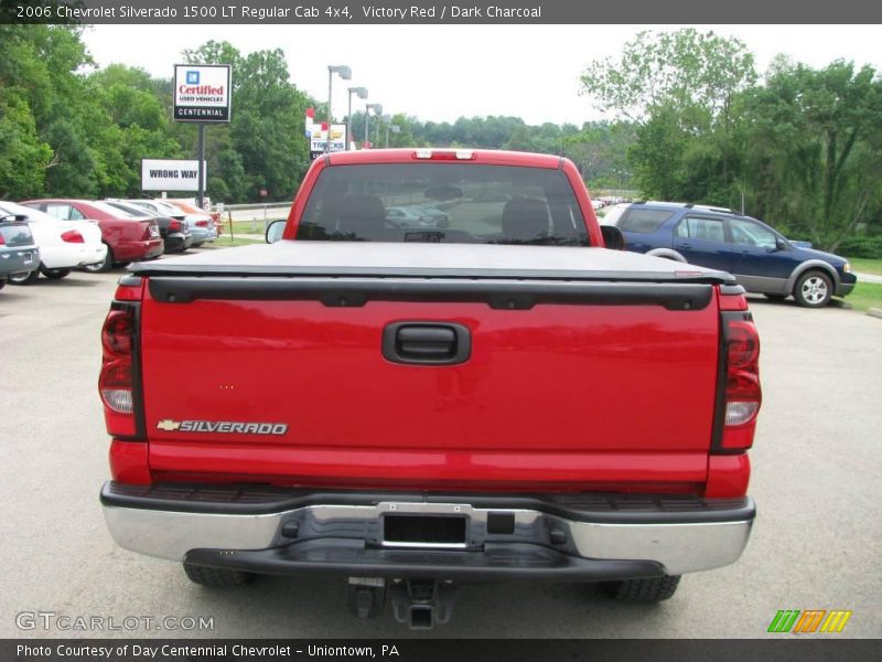 Victory Red / Dark Charcoal 2006 Chevrolet Silverado 1500 LT Regular Cab 4x4
