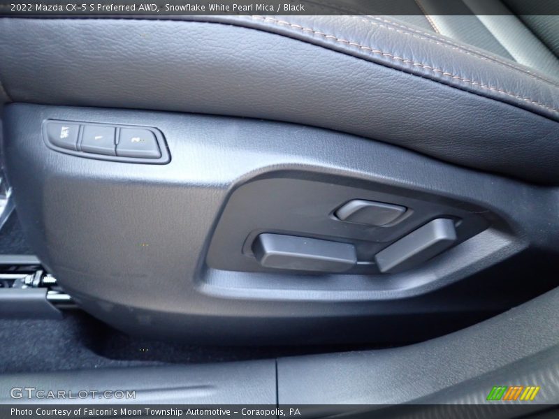 Snowflake White Pearl Mica / Black 2022 Mazda CX-5 S Preferred AWD