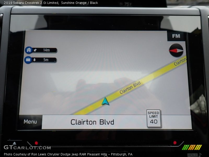 Sunshine Orange / Black 2019 Subaru Crosstrek 2.0i Limited